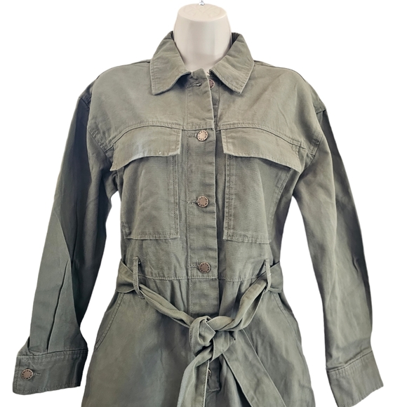 Oat New York Twill Jumpsuit Size XS NWT - Picture 4 of 13